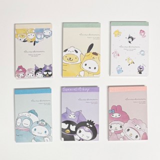 สมุดฉีก ลายการ์ตูน 6.2x8.9cm 70แผ่น