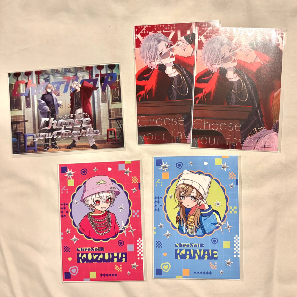 โปสการ์ด chronoir kuzuha kanae คุซุฮะ คานาเอะ