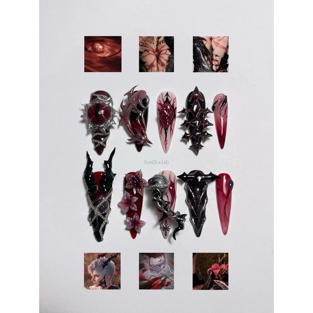 เล็บปลอมสำเร็จรูป ( Sylus : love and deepspace )