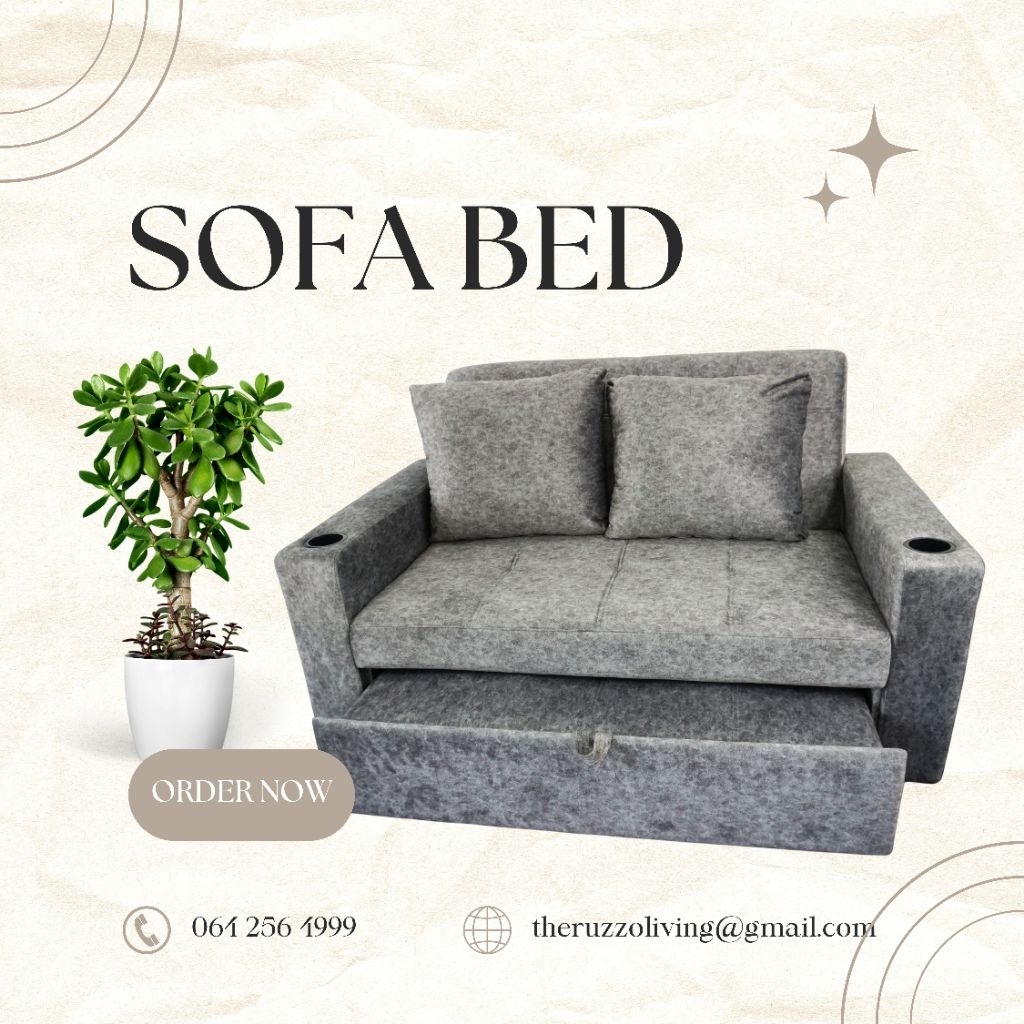 📣📣 SOFA BED โซฟาปรับนอน นั่ง ด้วยการเลื่อนเข้า-ออก แบบสะดวกสบาย ในพื้นที่จำกัด