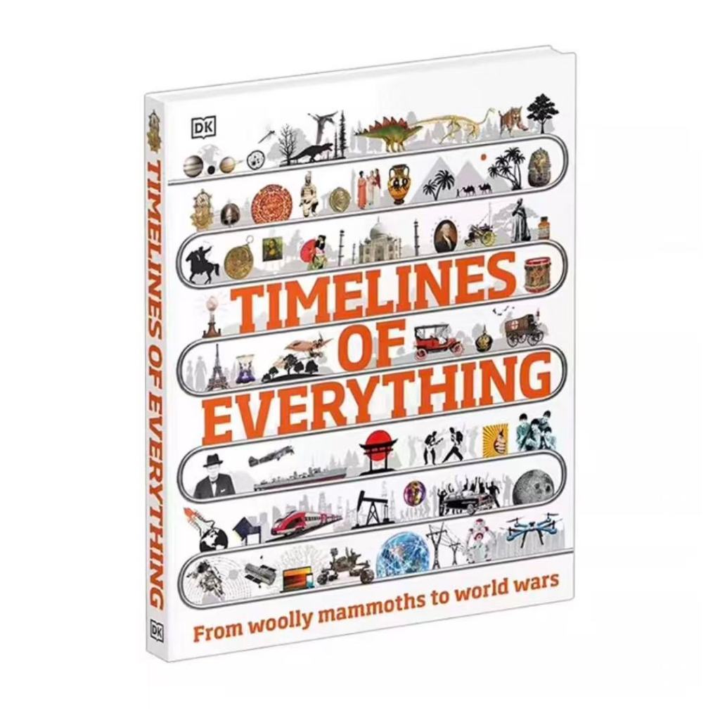 DK Timelines of Everything Children's Scientific Book English Edition