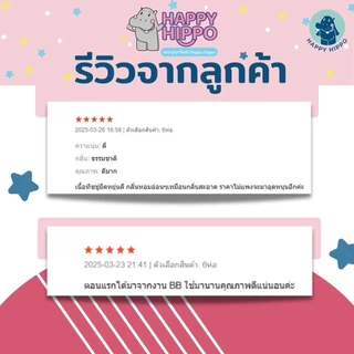 ทิชชู่เปียกเด็กที่คุณแม่เลือกใช้ แบรนด์ Happy Hippo (50 แผ่น/ห่อ)