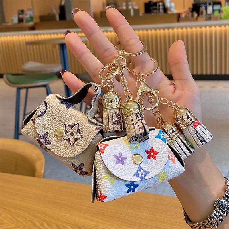 พร้อมส่งกระเป๋าพวงกุญแจจิ๋วมินิใส่เหรียญได้