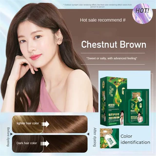 แชมพูย้อมผมปกปิดผมขาวพีชธรรมชาติอ่อนโยนฟอง ย้อมผมสีผมติดทนนานสำหรับผู้ชายและผู้หญิงแชมพู ย้อมผมสะดวกและมีประสิทธิภาพสีดำ