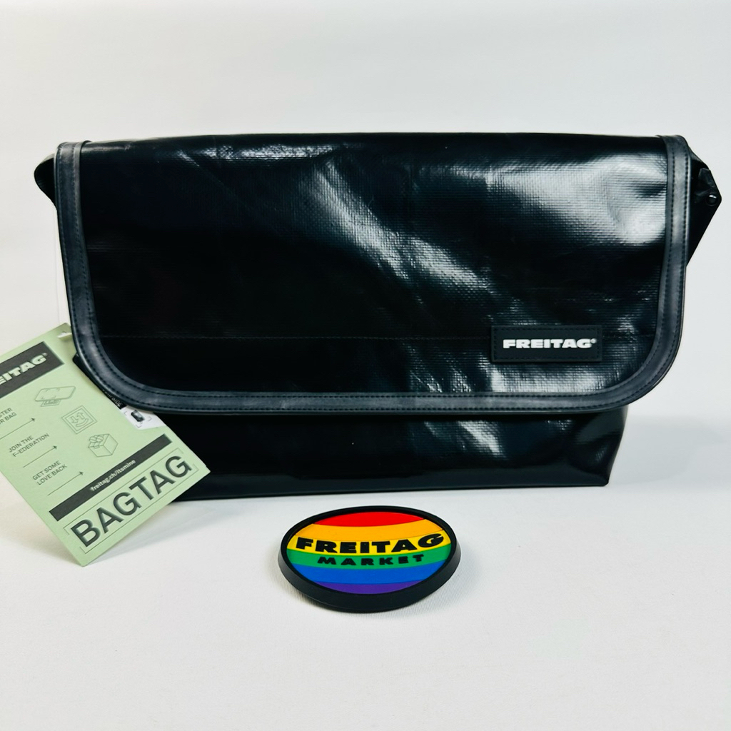 กระเป๋าFREITAGของแท้ รุ่น 🇨🇭F42 SURFSIDE6 🇨🇭ALLBLACK