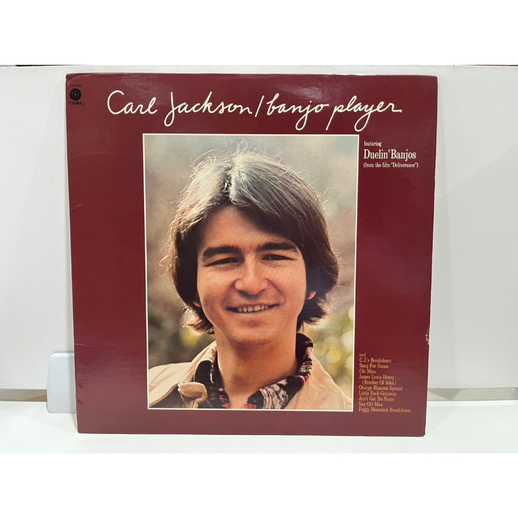 1LP Vinyl Records แผ่นเสียงไวนิลCarl Jackson – Banjo Player ST-11166   (E4C14)