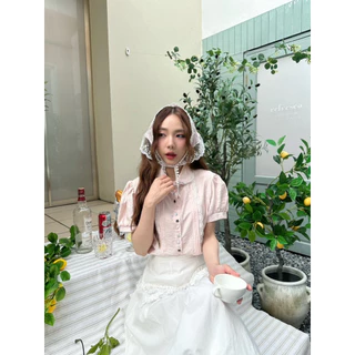 BY IRA (พร้อมส่ง) Lace blouses เสื้อเชิ้ตกระดุม