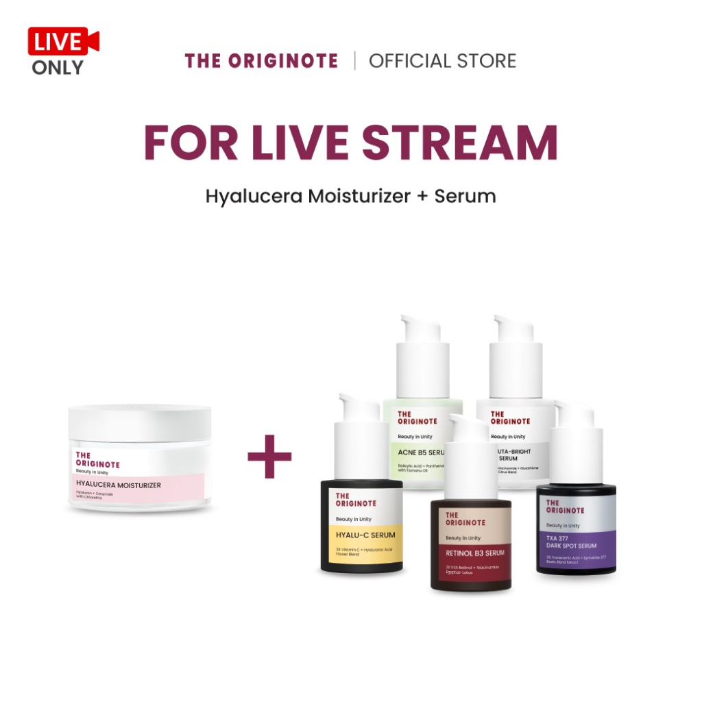 [Live Only] The Originote Moisturizer + Serum
