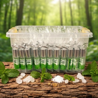 [ แพ็ค 1 กล่อง ] พิมเสนน้ำของชำร่วย ที่ระลึก ยาหม่องน้ำ ลูกก…