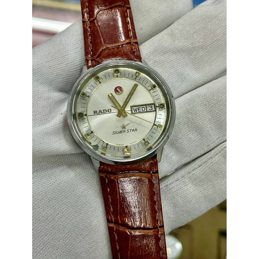 Rado Automatic นาฬิกาข้อมือนาฬิกาของแท้100%