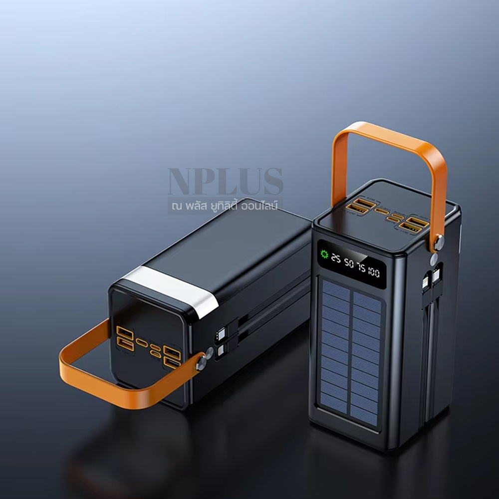 Ouger P33 Powerbank 30000mAh จอLED สายชาร์จในตัว พาวเวอร์แบงค์ แบตสำรองพกพา ชาร์ทเร็วสุด22.2W Ouger 
