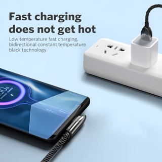 MEEGOO สายชาร์จเร็ว ข้อศอกโลหะผสมสังกะสี PD65W รองรับการส่งข้อมูล เหมาะสำหรับการชาร์จขณะเล่นเกม