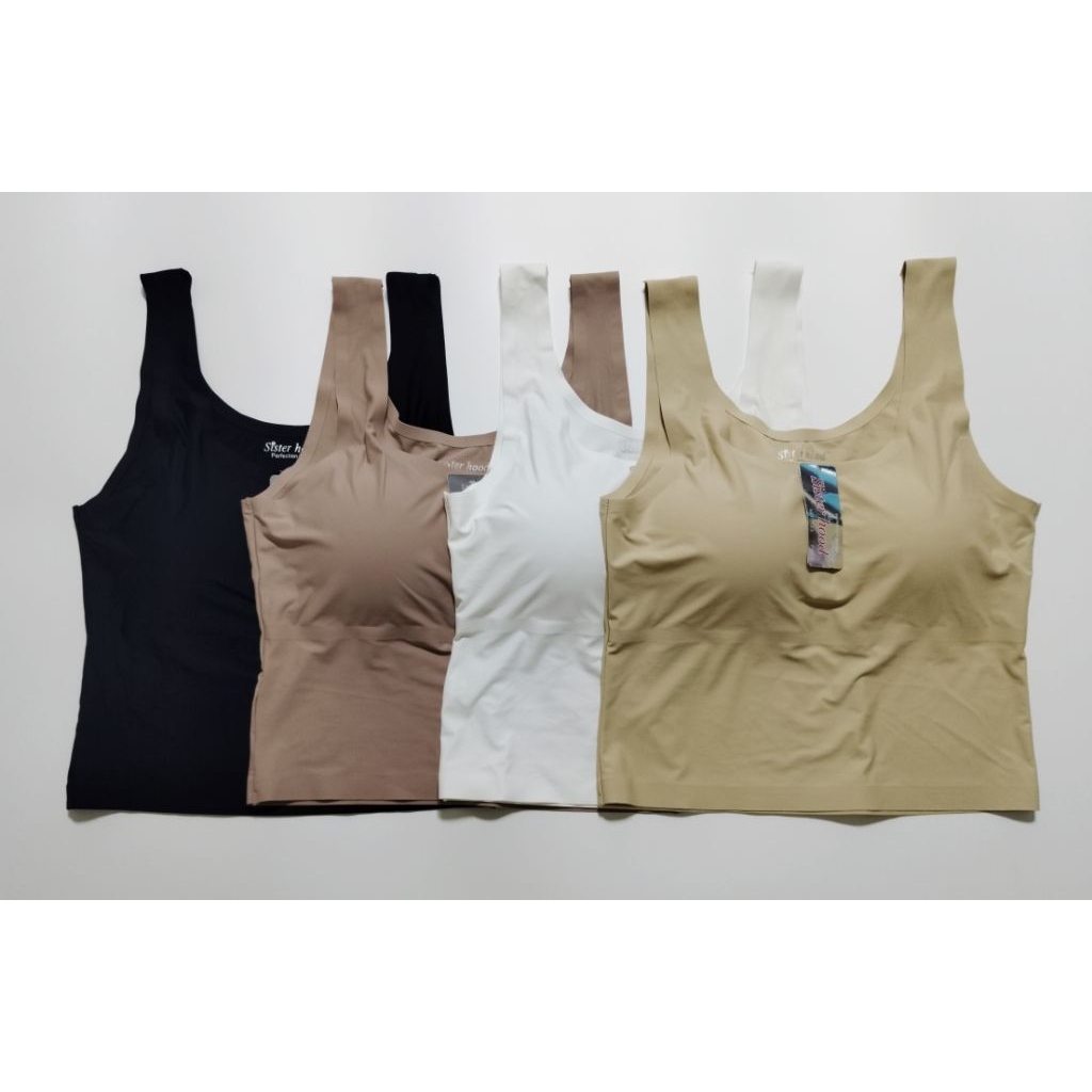 สปอร์ตบาร์แบบไร้ขอบ(ครึ่งตัว)แบบผ้ายืดรหัส123 sisterhood