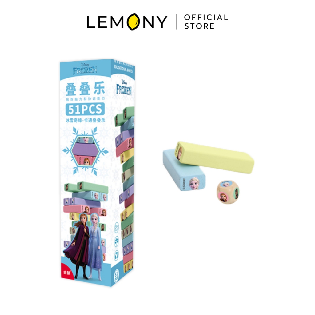 LEMONY لعبة جينغا ديزني (51 قطعة) — صورة 2