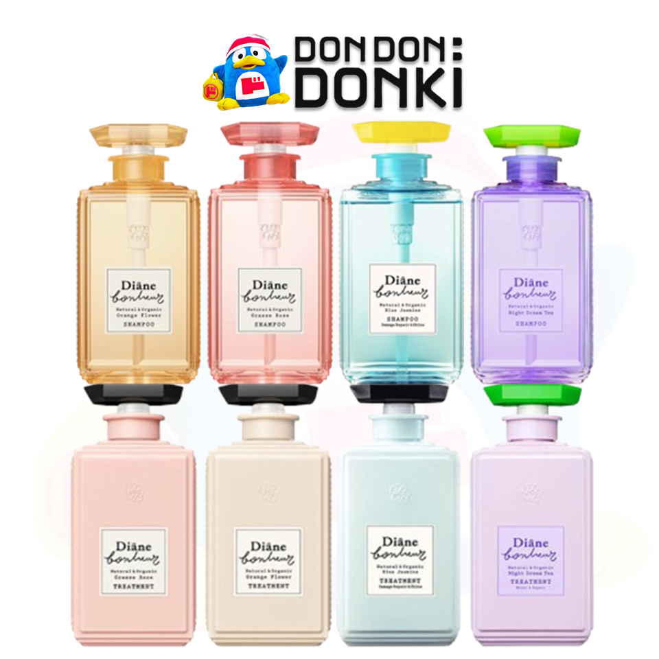 [ไดแอนบอนเนอร์ซีรีย์ แชมพูสูตรพฤกษาธรรมชาติ] Diane Bonheur Natural & Organic Shampoo / Treatment
