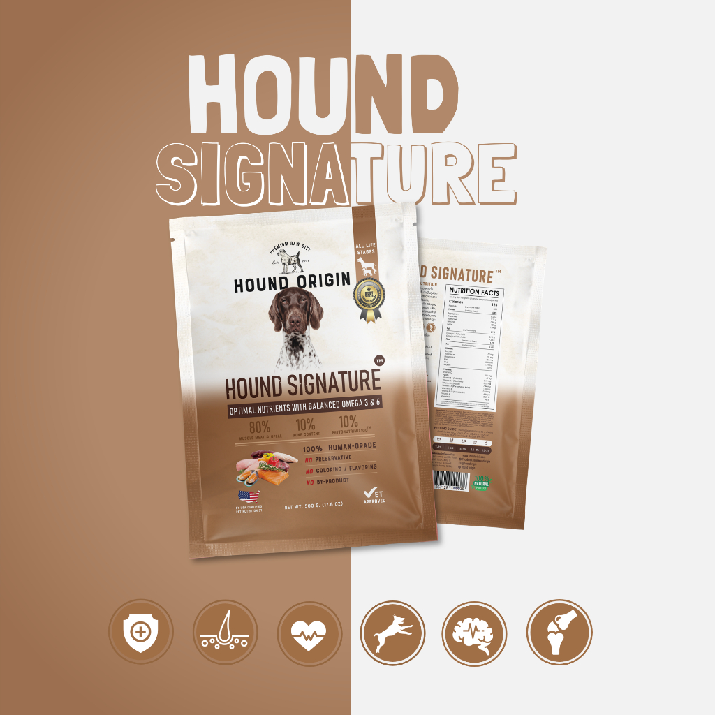 Hound Origin Dog BARF - Hound Signature - 500 g.
