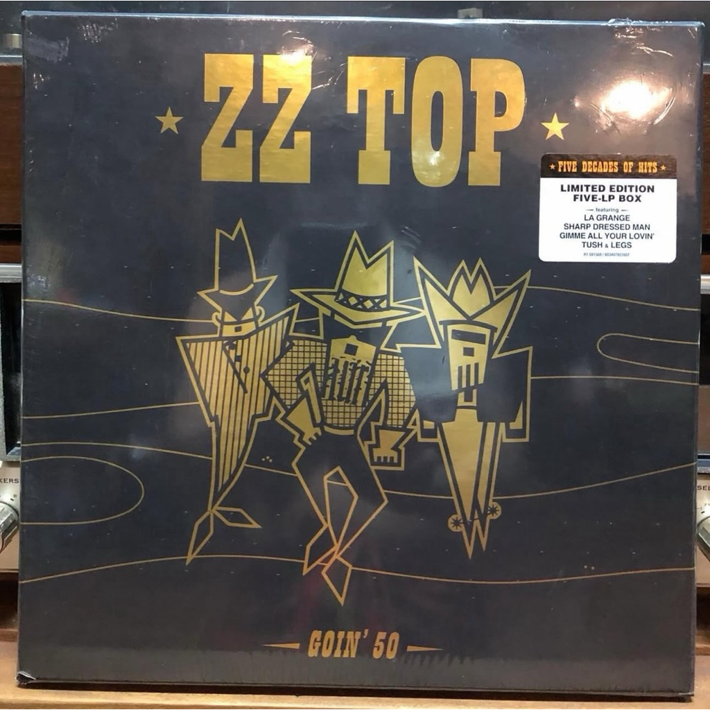 ZZ Top Goin' 50 5LP Box Set