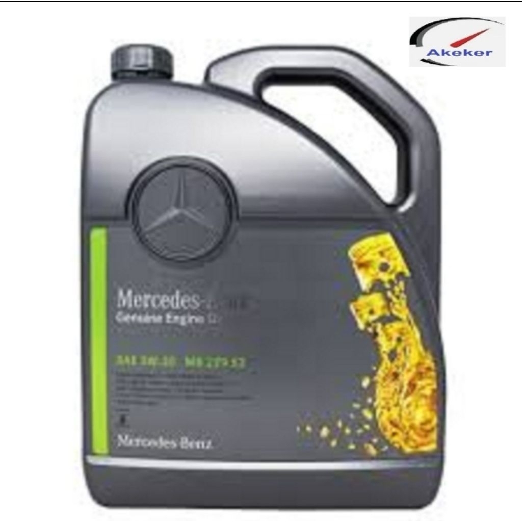 Mercedes Benz 5W30 5W-30 MB 229.52 5 Liter Engine Lubricant Oil A000989700611