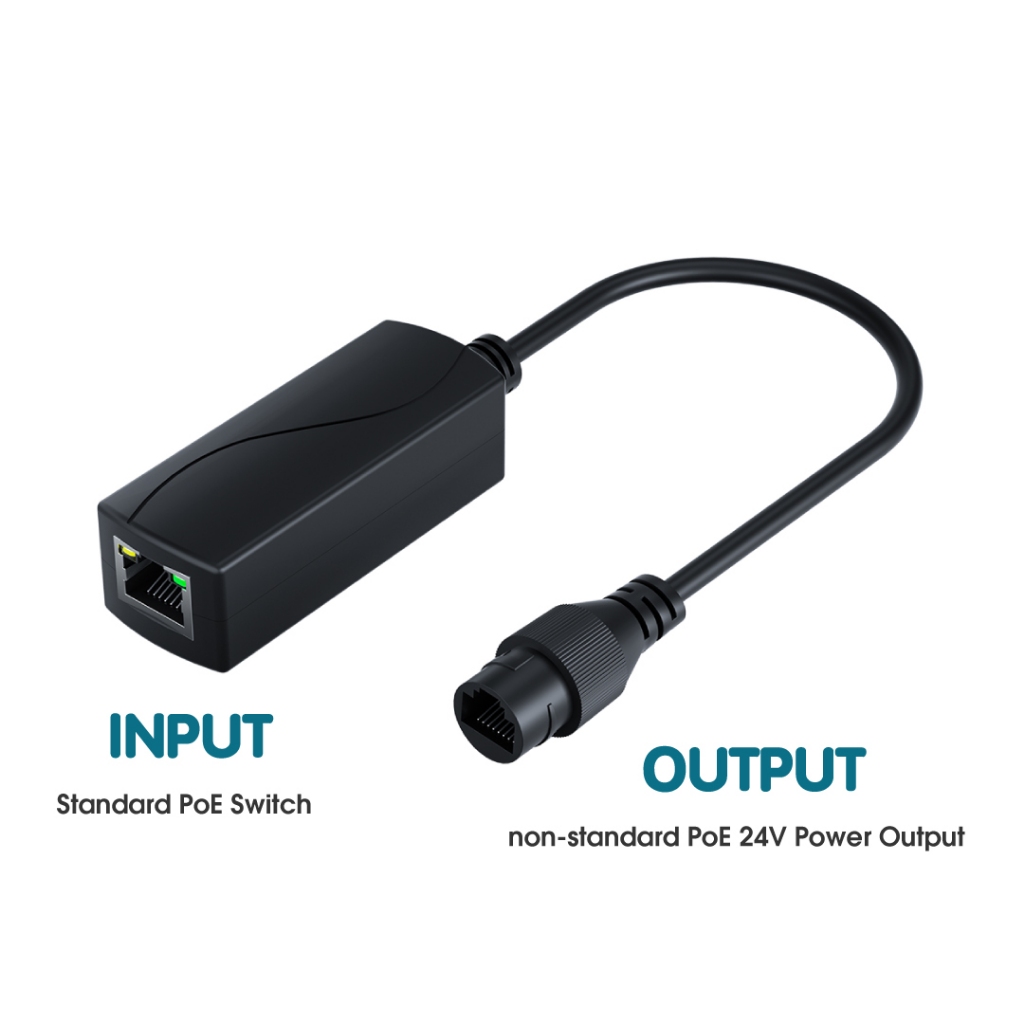 48V to 24V PoE Converter | Gigabit 1-Port (PENGUIN)