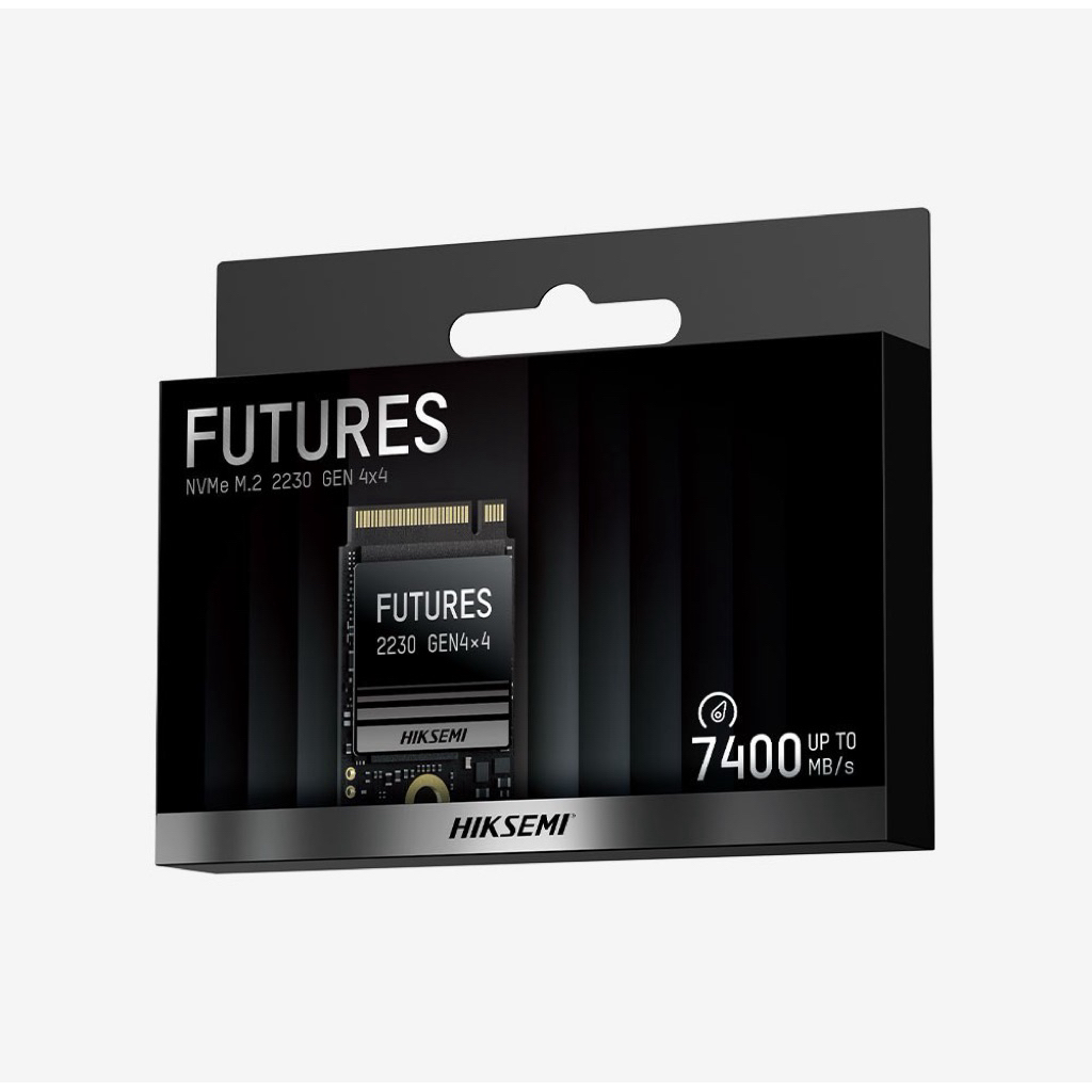 Hiksemi FUTURE SSD 1024GB M.2 PCIe Gen 4 x 4, NVMe, 2230 Up to 7400MB/s read speed, 6730MB/s write s