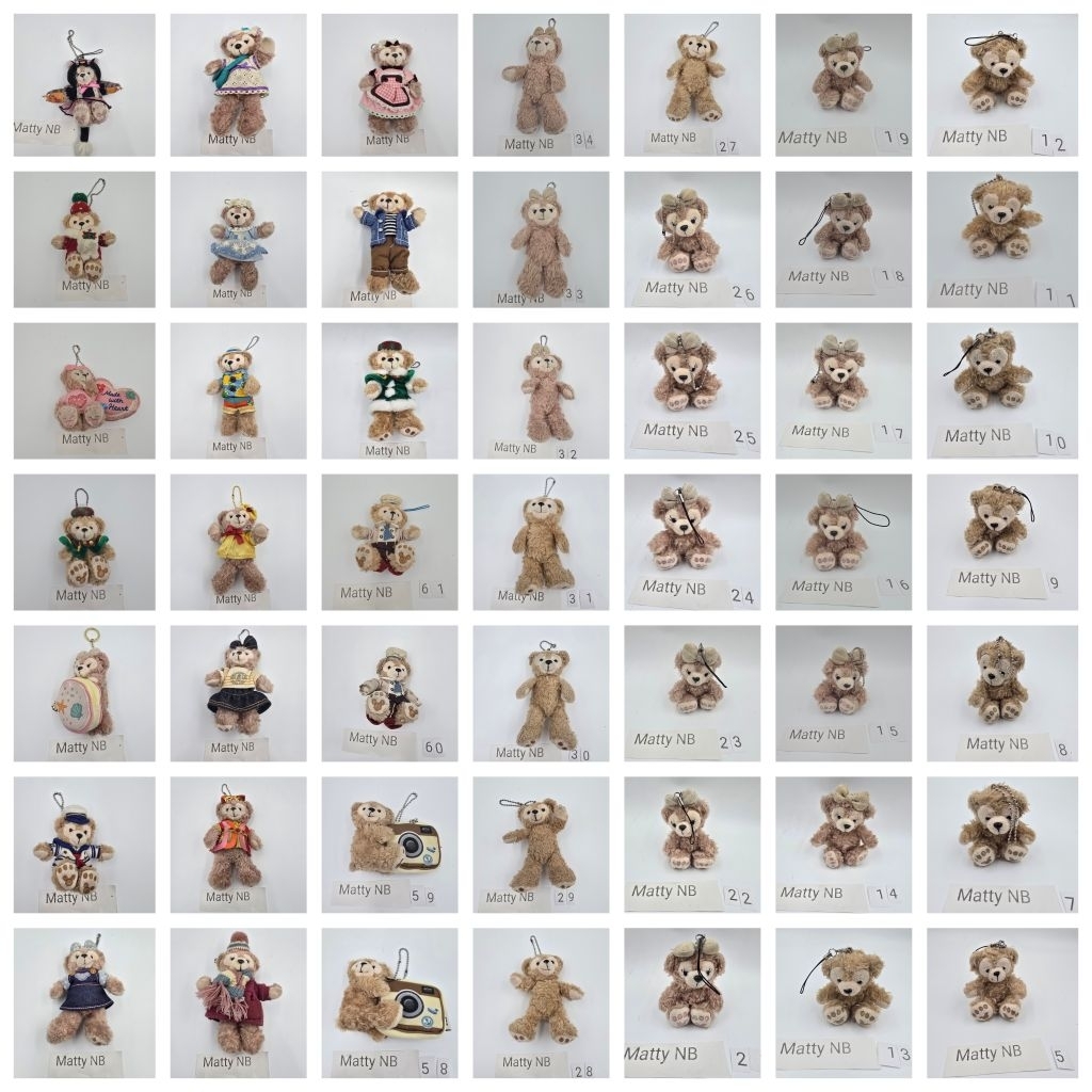 พวงกุญแจ ตุ๊กตา Duffy ShellieMay StellaLou Gelatoni CookieAnn Olu Mel LinaBell ของแท้ จากญี่ปุ่น มีเ