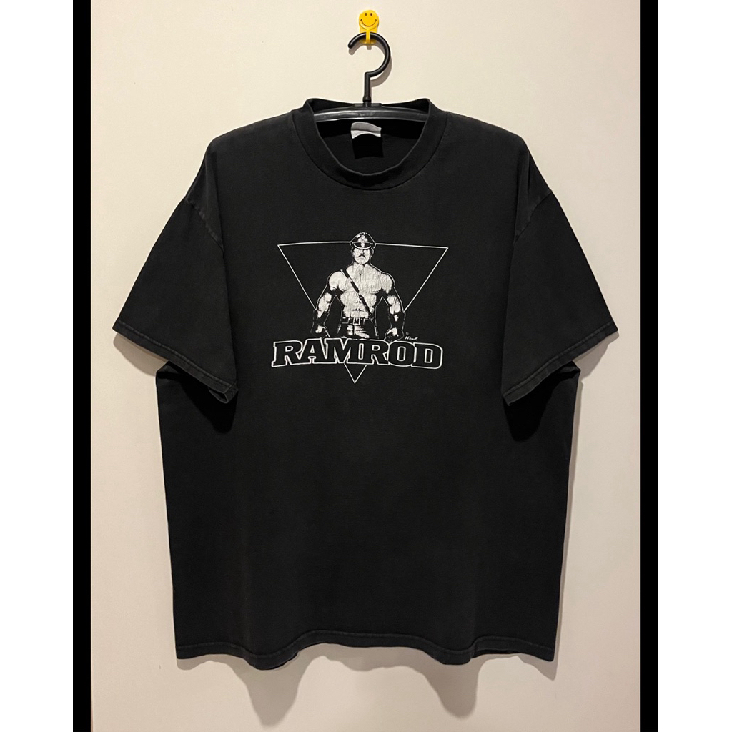 Vintage RAMROD Bar Tee  “HAWK” Art 90s (Leather Bar Merch)