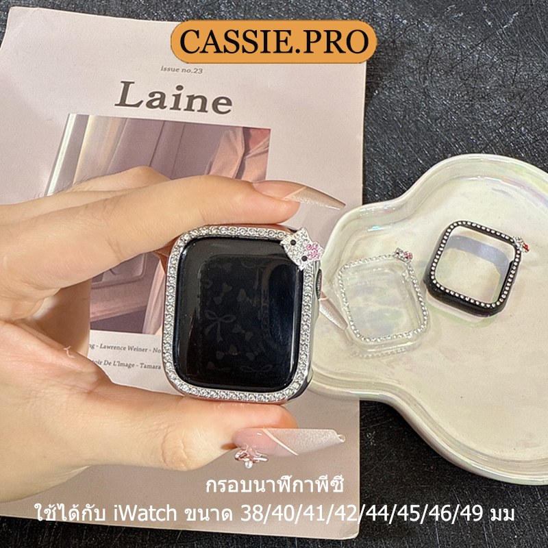 เคสนาฬิกาลายการ์ตูนสำหรับ iWatch 11/10/9/8/7/6/5/SE/4/3/2/1 กรอบป้องกันนาฬิกา ultra 49mm46mm45mm44mm42mm41mm40mm38mm