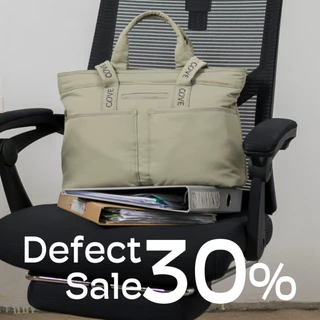 (Defect - ลด 30%) Puffy Daytrip Tote รองรับ Laptop 15 นิ้ว กระเป๋าใส่โน๊ตบุ้ค