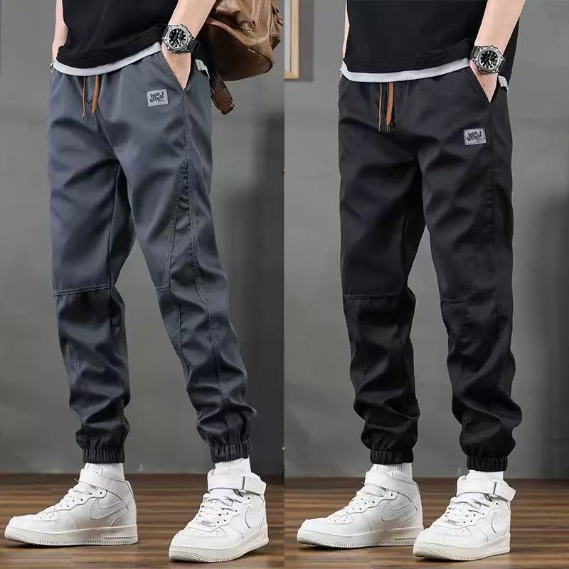 พร้อมส่งจากไทย✨มี 4 สี ชุดเอี๊ยมผู้ชาย กางเกงลำลอง ใส่สบาย ไซส์ใหญ่ ม-5เอ็กแอล กางเกงขายาวผู้ชาย #B19