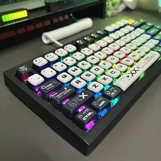 คีย์แคปพุดดิ้งภาษาไทย ลายการ์ตูนน่ารัก 129 ปุ่ม PBT + PC Doubleshot ระเหิดความร้อน ลายคมชัดสวย บรรจุกล่อง