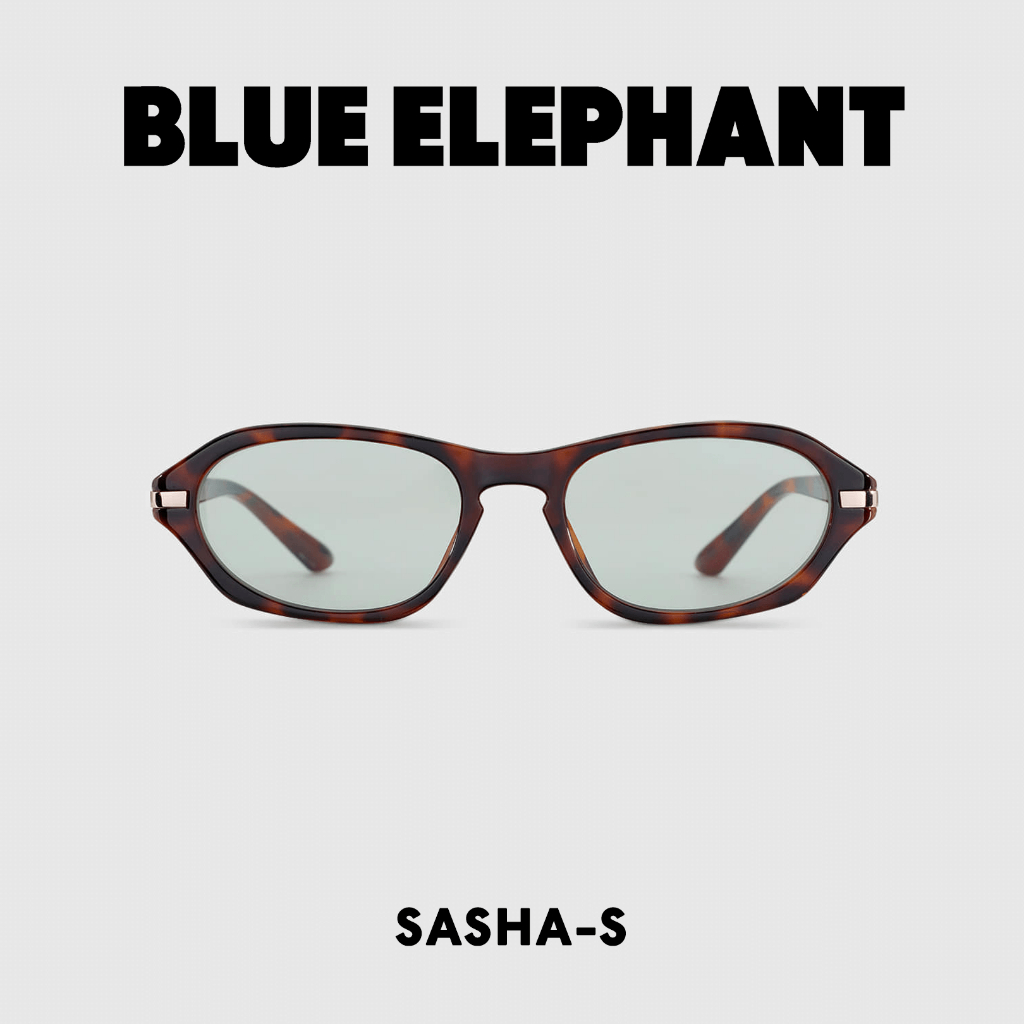 SUNGLASSES BLUE ELEPHANT - SASHA-S (Black , Ivory , Leopard , Red Wine)