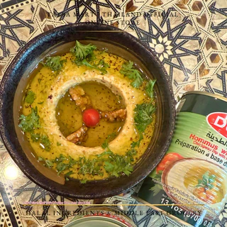 Durra Hummus with Tahini 370g (حمص بالطحينة) Ready-to-Eat Chickpea Dip ฮัมมูสผสมทาฮินี ดิปถั่วชิกพี รสเข้มข้น หอมมัน