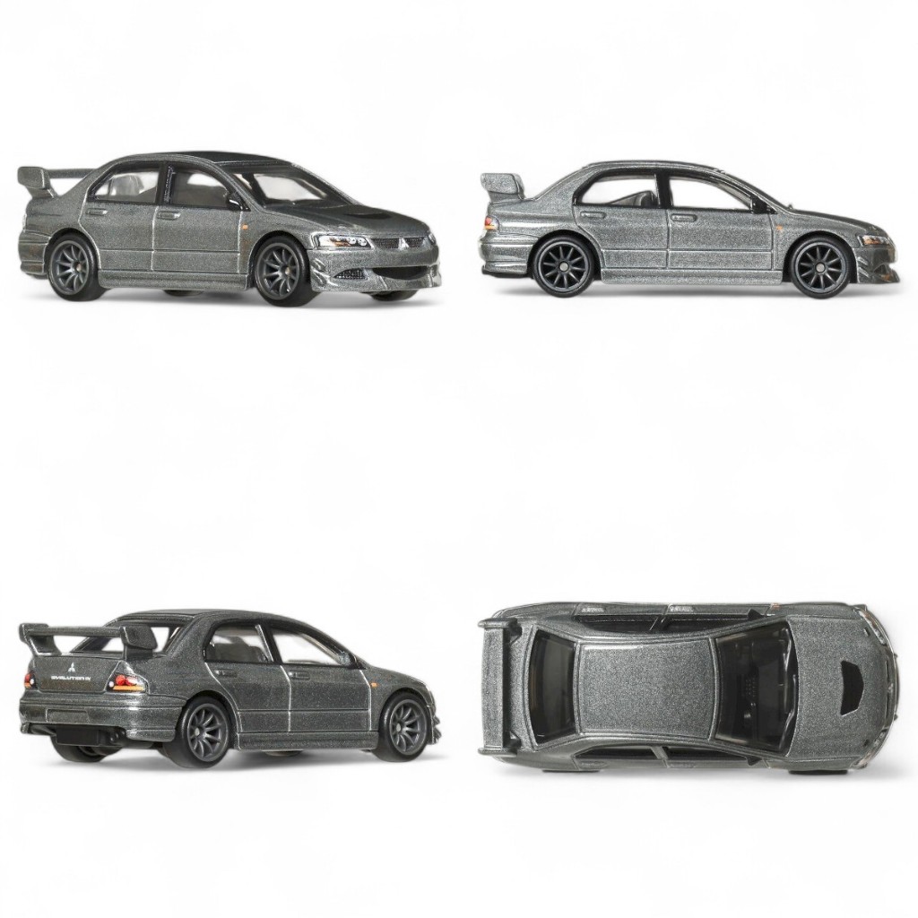 Hotwheels Premium | RONIN RUN 2 HONDA CIVIC , NISSAN SKYLINE , MAZDA RX-3 , MITSUBISHI EVOLUTION , TOYOTA SUPRA สเกล1:64 ราคา ถูกที่สุด ดีลบีเคเค แกลเลอรีภาพที่ 6