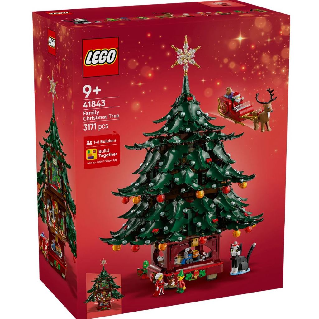 LEGO® Family Christmas Tree Decoration 41843