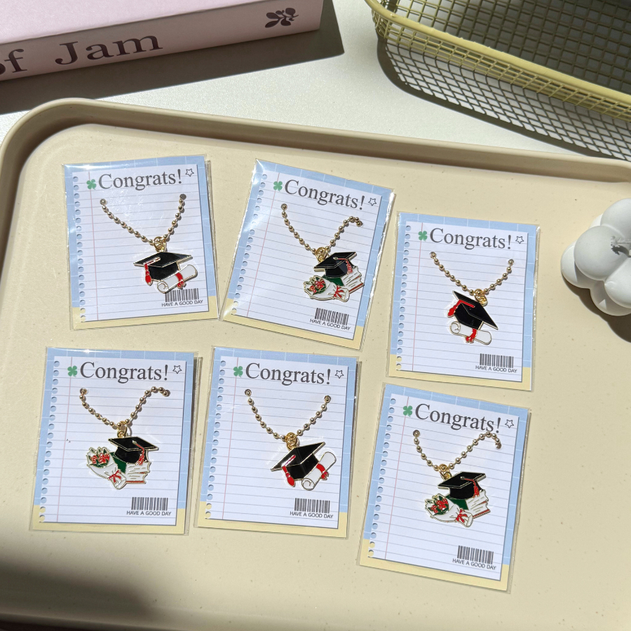 [ สินค้าใหม่ ] พวงกุญแจจี้หมวกปริญญา ของขวัญปัจฉิม 🎓 ของชำร่วย
