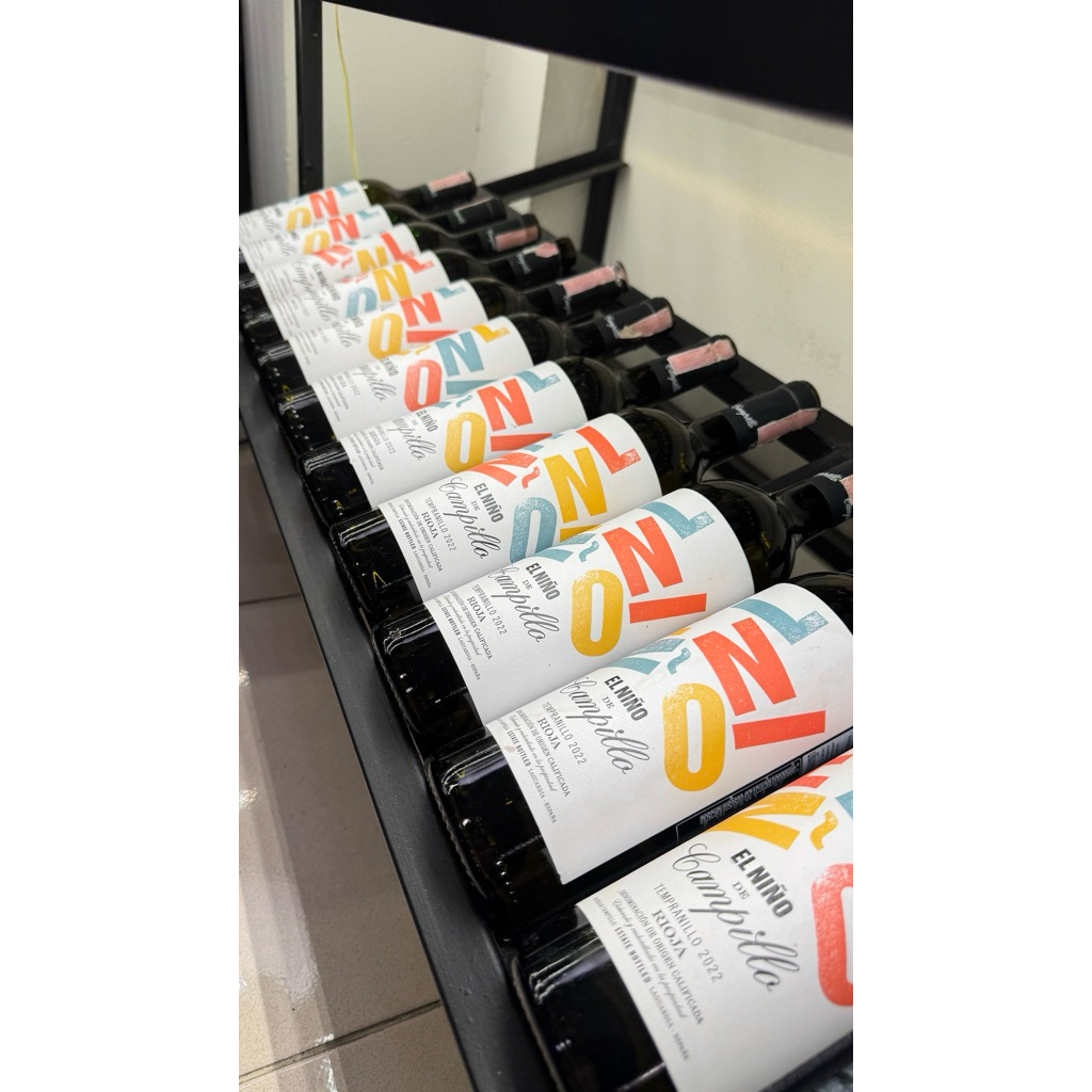 ขวดไวน์เปล่า Elnino สวยๆ 🍷🇪🇸