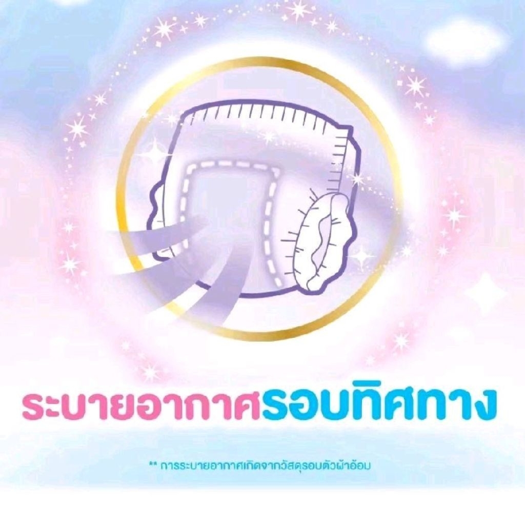 มามีโพโค กางเกงผ้าอ้อมเด็ก แพ้นท์ ซอฟต์ ทัช ไซส์ M-XXL   Sof  1 แพค - รูปที่ 5