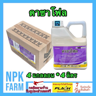 ยกลัง ดาซาโฟล ขนาด 4 ลิตร ยกลัง 4 แกลลอน (2,4ดีโซเดียม+ไดยูร…