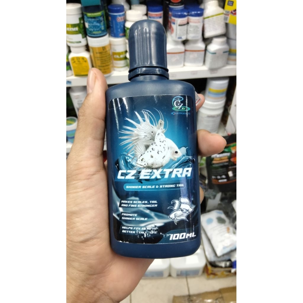 CZ Extra ใช้กับปลาสวยงามได้ทุกชนิด100ml