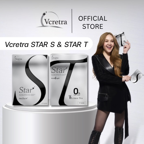 Vcretra Stras StarT ผลิตภัณฑ์เสริมอาหารจากทาทายัง เม็ดอิ่มทาทา และชาทาทา ช่วยดูแลสุขภาพโปรรวม