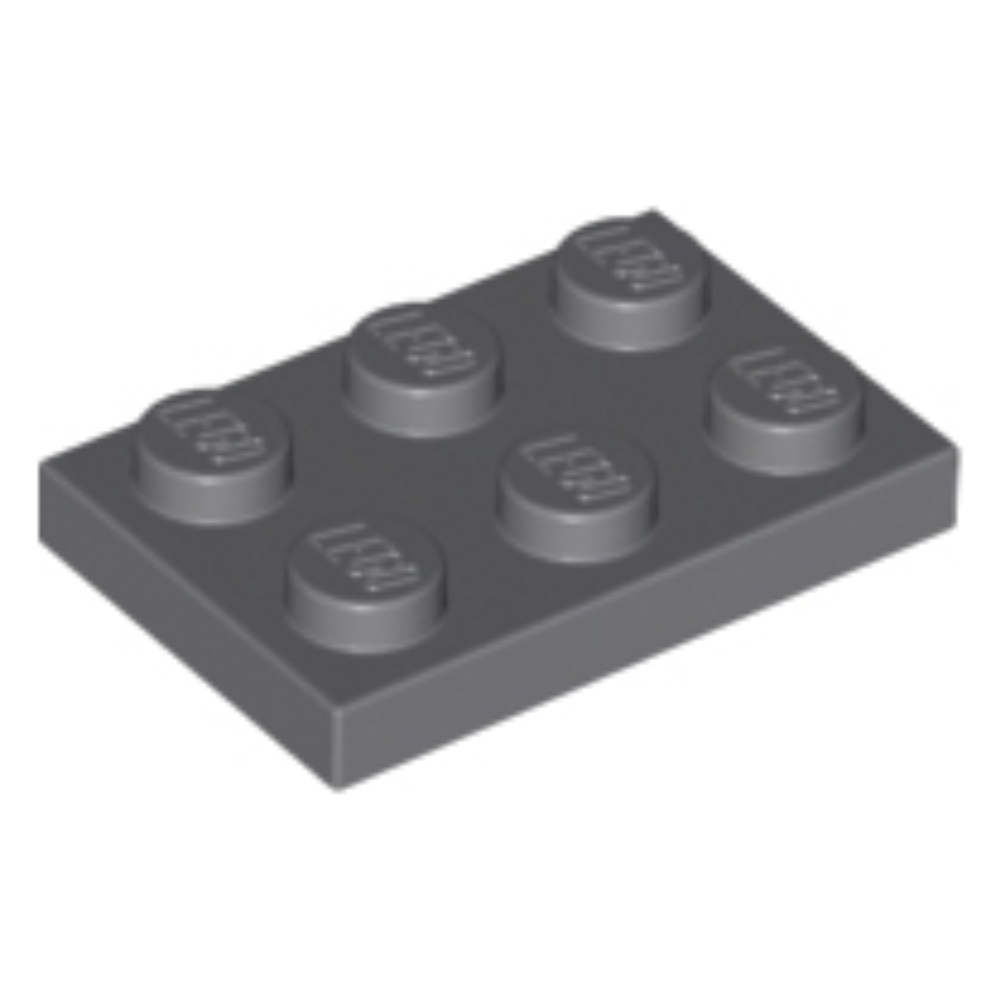 [115] ชิ้นส่วนเลโก้ Lego Part Plate 2 x 3 (3021) ราคา/ชิ้น