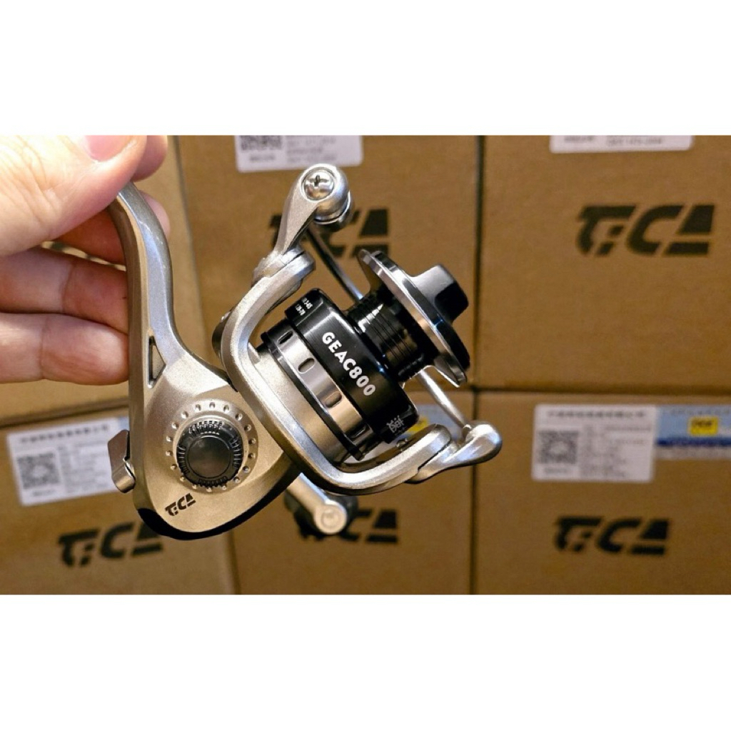 TICA CETUS รอกติก้า ซีตัส รอกสปิ๋ว รอกจิ๋ว GEAC800(B) 6 BB Ratio 5.4:1 Wt.164g