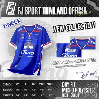 เสื้อกีฬา พิมพ์ลาย คอวาย แบรนด์Jew
