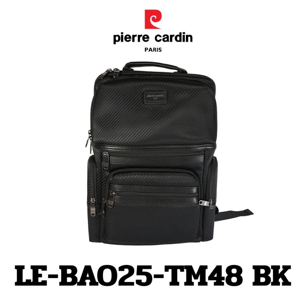Pierre Cardin กระเป๋าเป้คอม รุ่น LE-BA025-TM48 (Salut-Kevlar ซาลูเคฟล่า)
