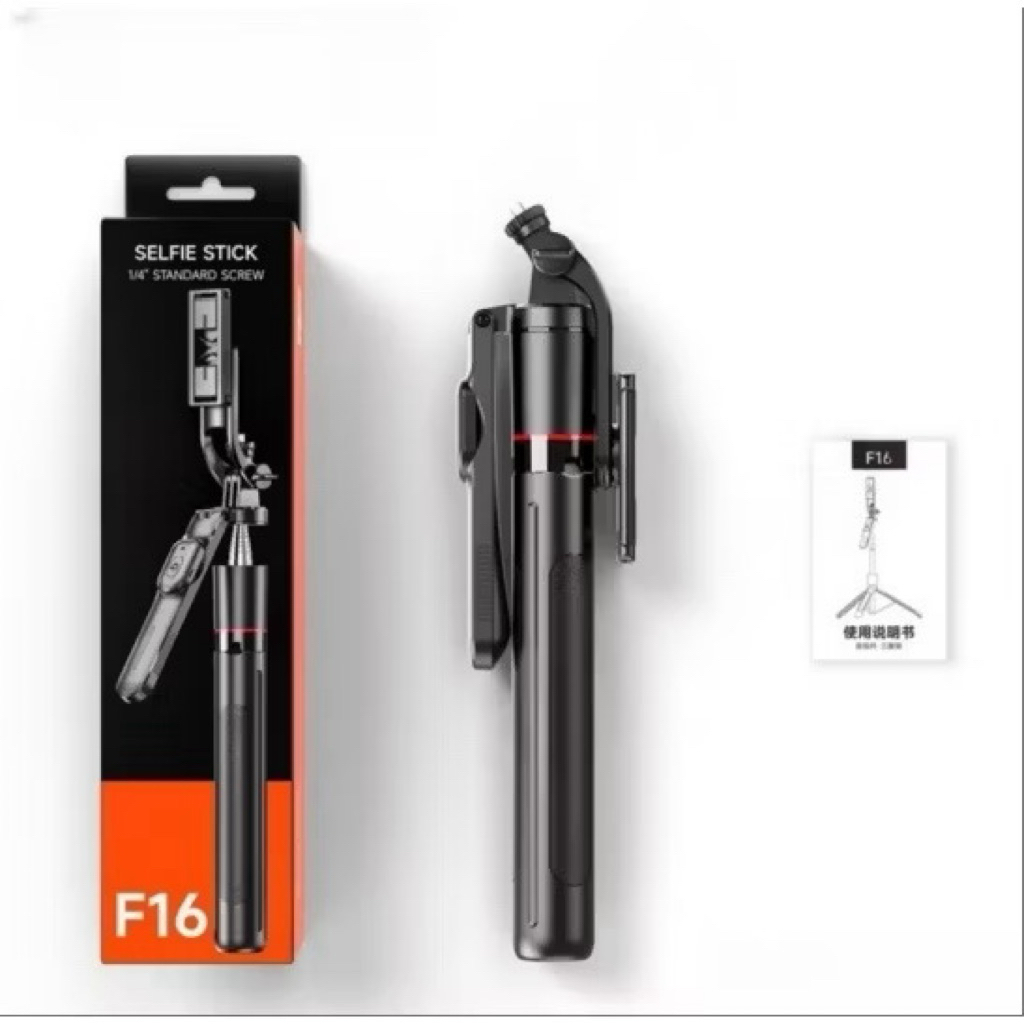 ขาตั้งกล้อง ขาตั้งโทรศัพท์ ไม้เซลฟี่ F16 ขาตั้งอเนกประสงค์ หมุนได้ 360° มีรีโมต