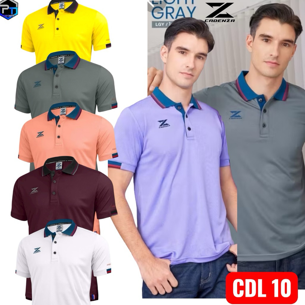 CADENZA เสื้อโปโลชาย รุ่นCDL-10 POLO Light