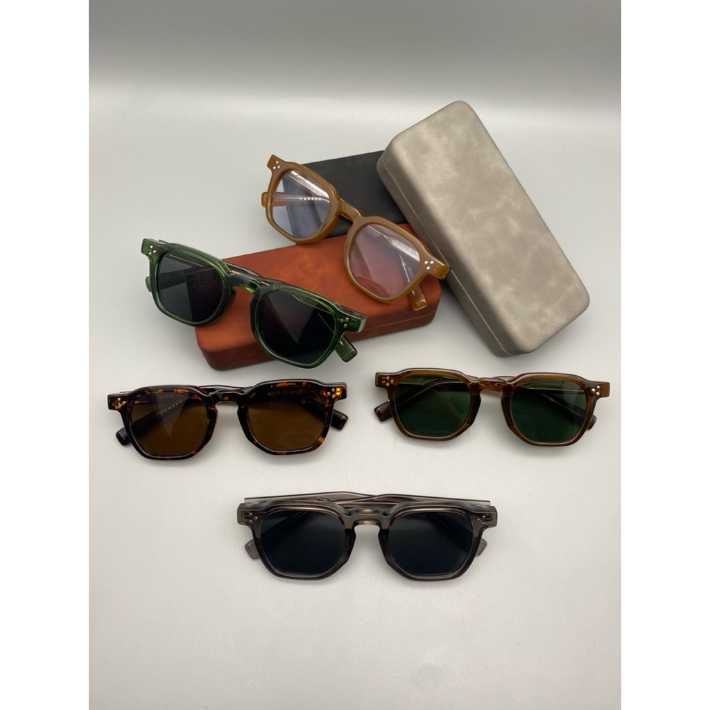 แว่นตากันแดด model 5238 มาใหม่ล่าสุด ดีเทล3จุดด้านข้าง