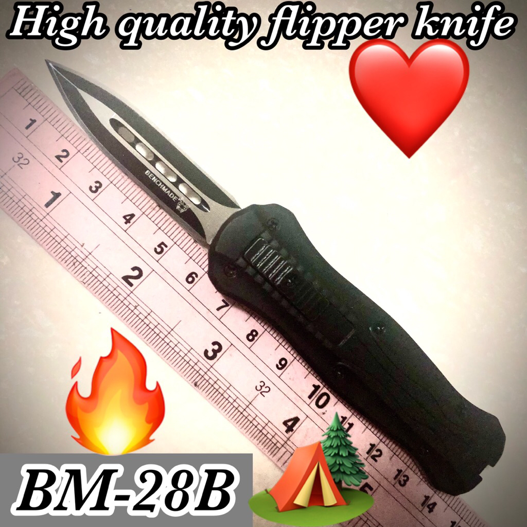 High quality mini flipper knife BM-28B for collection and use camping 🏕️