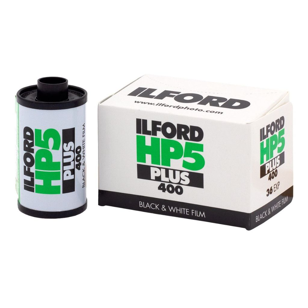 ฟิล์มขาวดำ Ilford HP5 Plus 400 35mm 36exp 135-36 Black and White Film ฟิล์ม 135