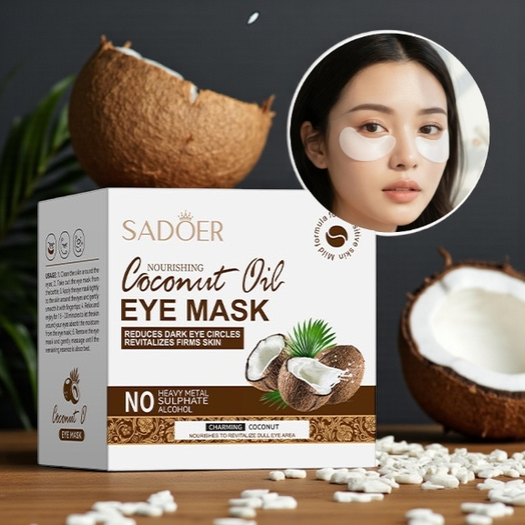 SADOER Coconut Oil Eye Mask มาส์กใต้ตา สูตรมะพร้าว
